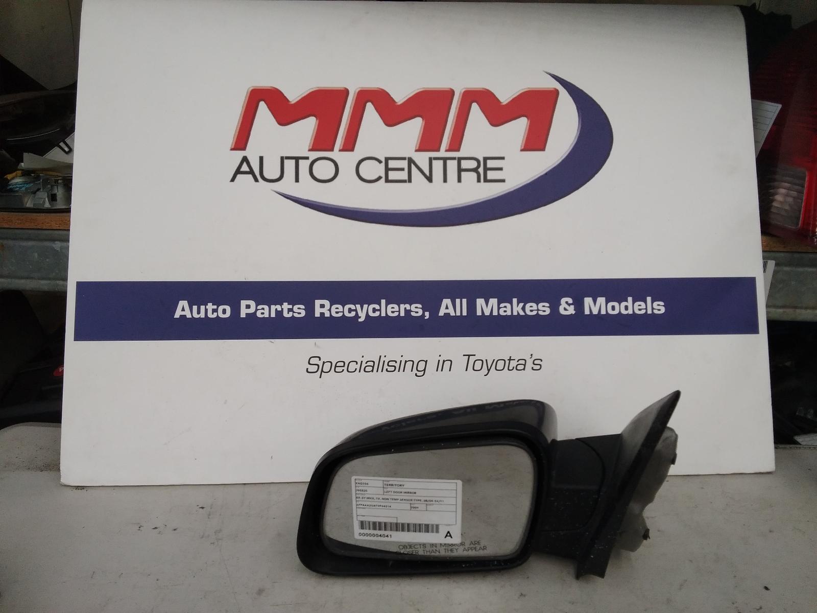 FORD TERRITORY LEFT DOOR MIRROR SX SY MKII TX NON TEMP SENSOR TYPE