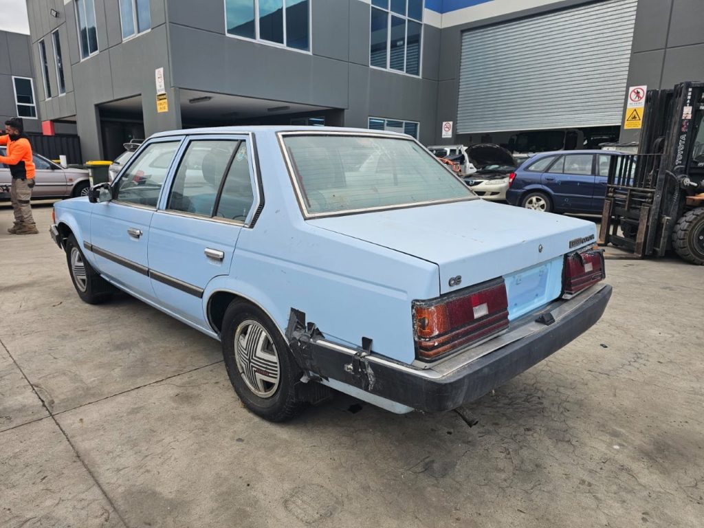Car Wreckers - Toyota Corona 1984 Blue Auto Petrol