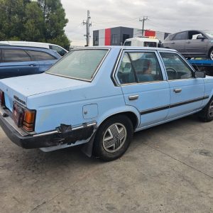Car Wreckers - Toyota Corona 1984 Blue Auto Petrol