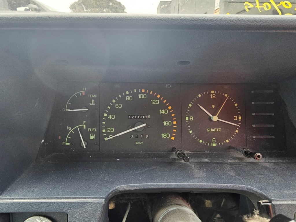 Car Wreckers - Toyota Corona 1984 Blue Auto Petrol