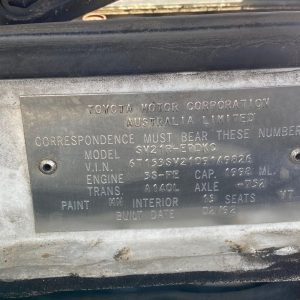 Car Wreckers - Toyota Camry 1992 White Auto Petrol