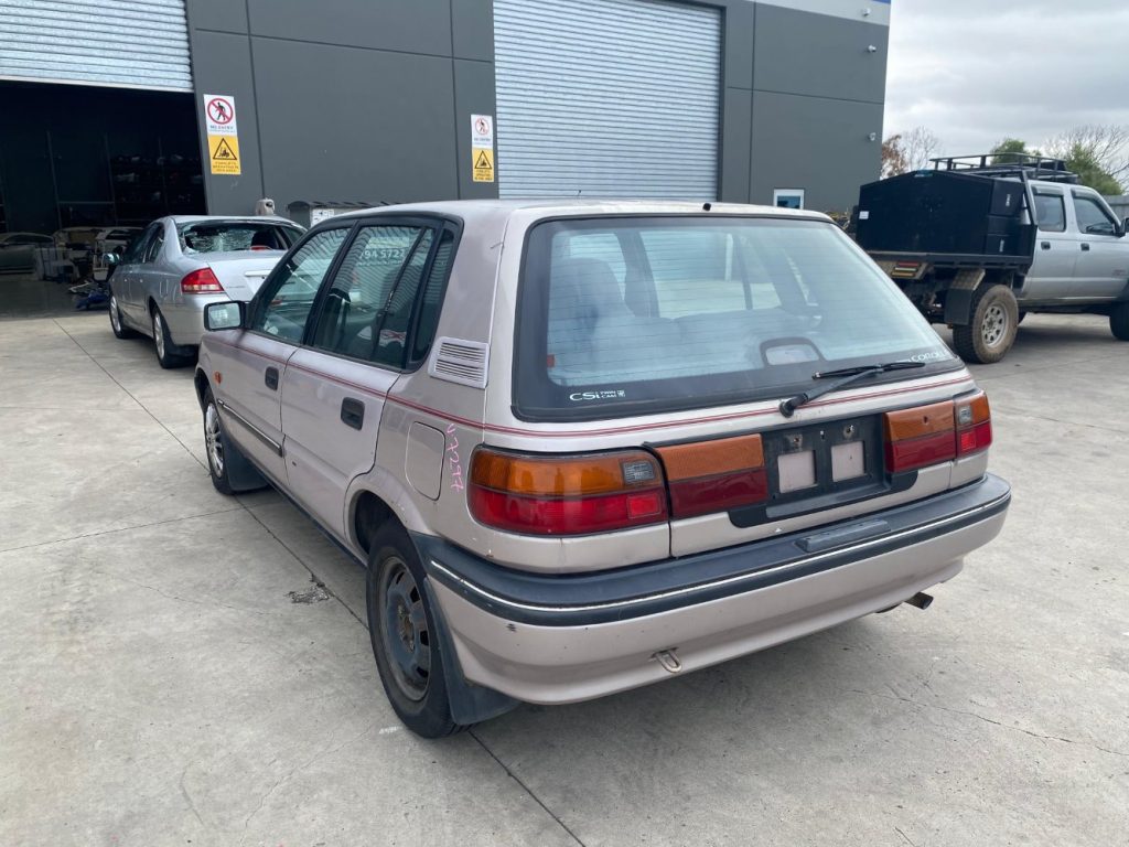 Car Wreckers - Toyota Corolla 1992 Gold Auto Petrol