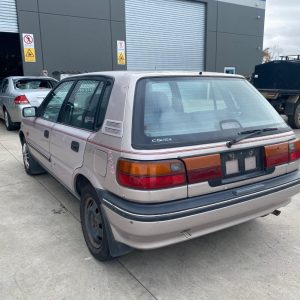 Car Wreckers - Toyota Corolla 1992 Gold Auto Petrol