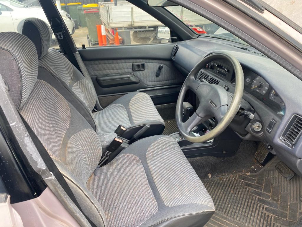 Car Wreckers - Toyota Corolla 1992 Gold Auto Petrol