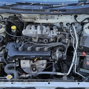 Car Wreckers - Nissan Pulsar 1997 White Auto Petrol