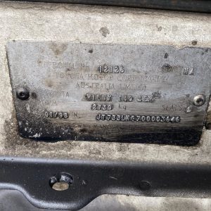 Car Wreckers - Toyota Hilux 1997 White Manual Diesel