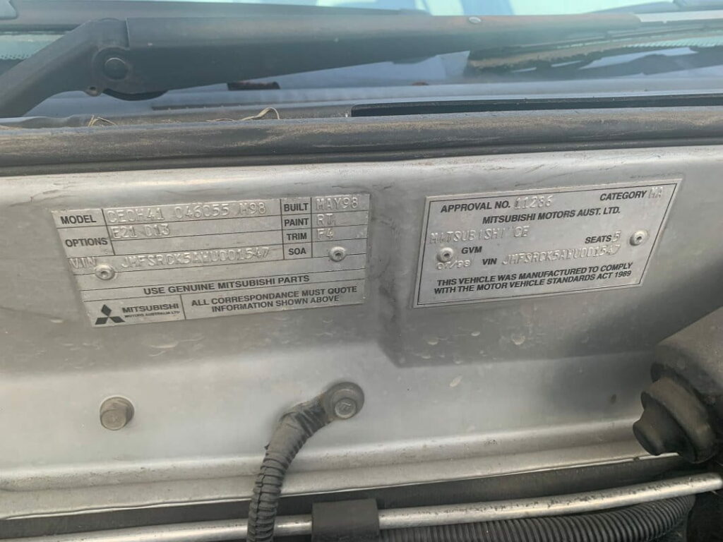 1998 mitsubishi lancer