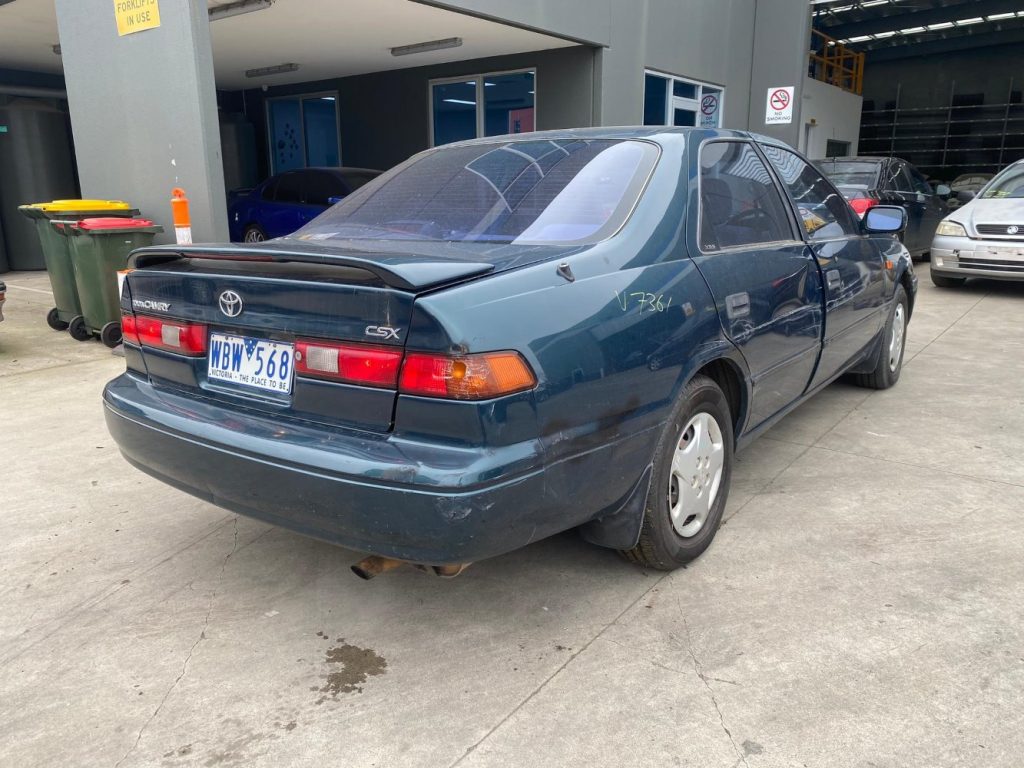 Car Wreckers - Toyota Camry 1998 Green Auto Petrol