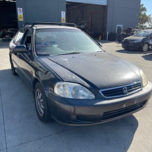 Car Wreckers - Honda Civic 1999 Black Auto Petrol