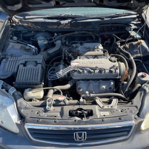 Car Wreckers - Honda Civic 1999 Black Auto Petrol
