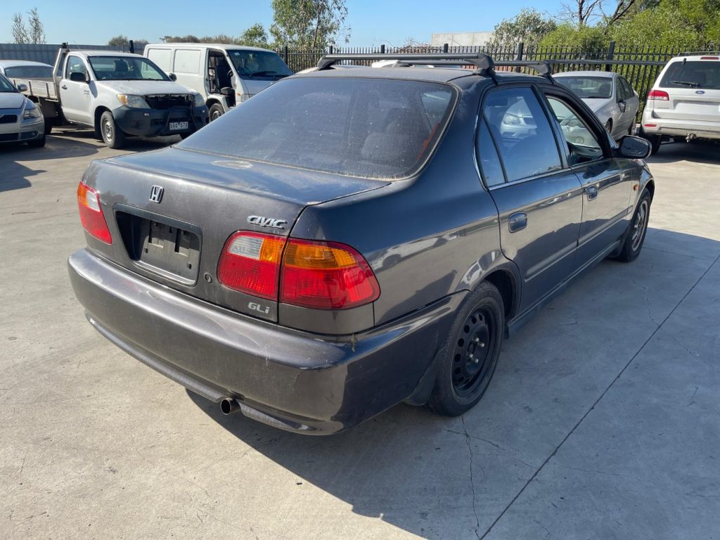 Car Wreckers - Honda Civic 1999 Black Auto Petrol