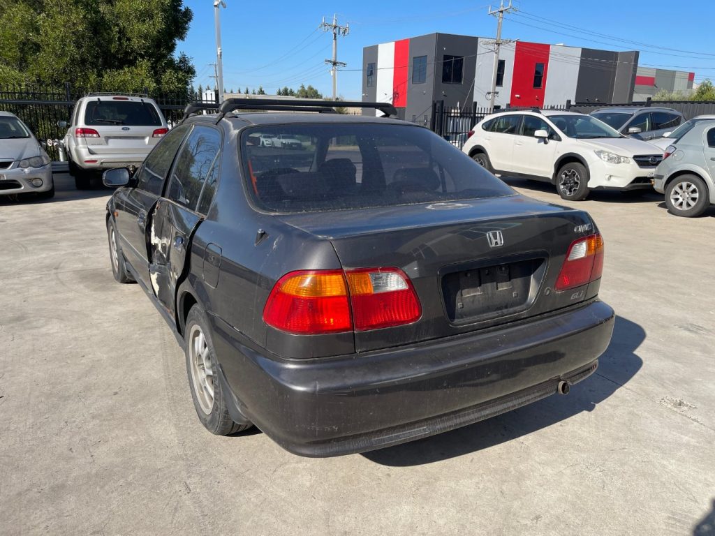Car Wreckers - Honda Civic 1999 Black Auto Petrol