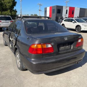 Car Wreckers - Honda Civic 1999 Black Auto Petrol