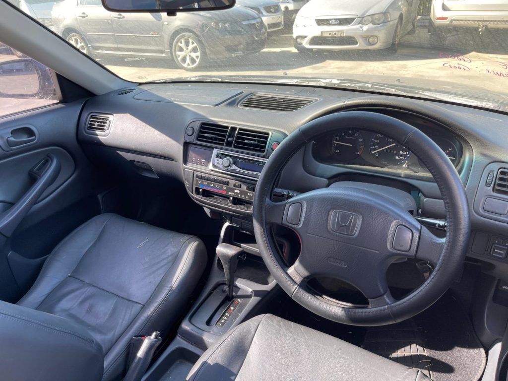 Car Wreckers - Honda Civic 1999 Black Auto Petrol