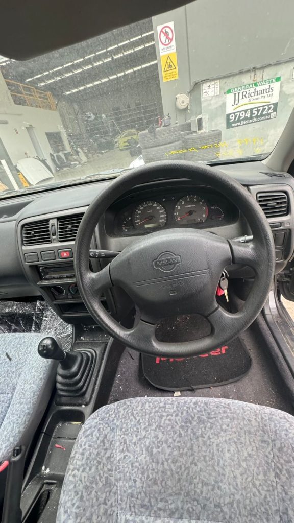 Car Wreckers - Nissan Pulsar 1999 Black Manual Petrol