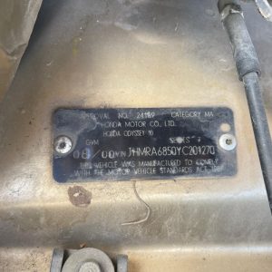 Car Wreckers - Honda Odyssey 2000