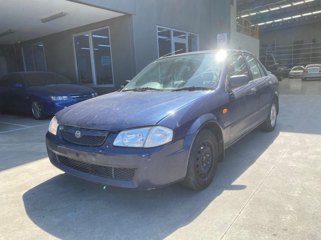 Car Wreckers - Mazda 323 2000 Blue Auto Petrol