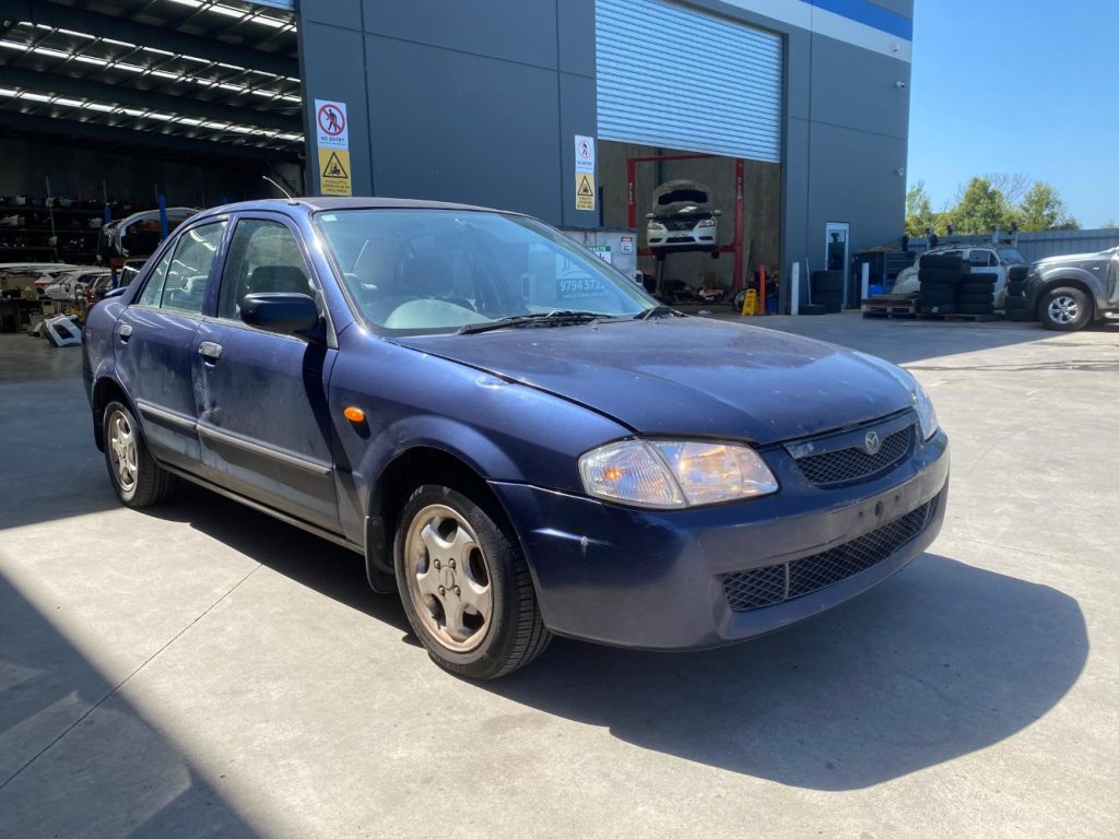 Car Wreckers - Mazda 323 2000 Blue Auto Petrol