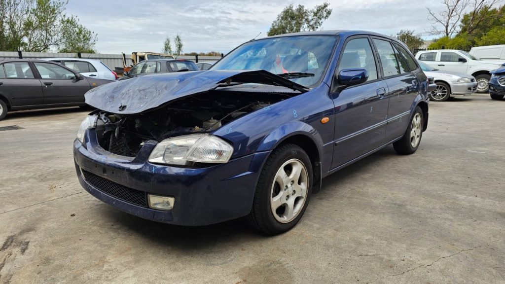 Car Wreckers - Mazda 323 2000 Blue Auto Petrol