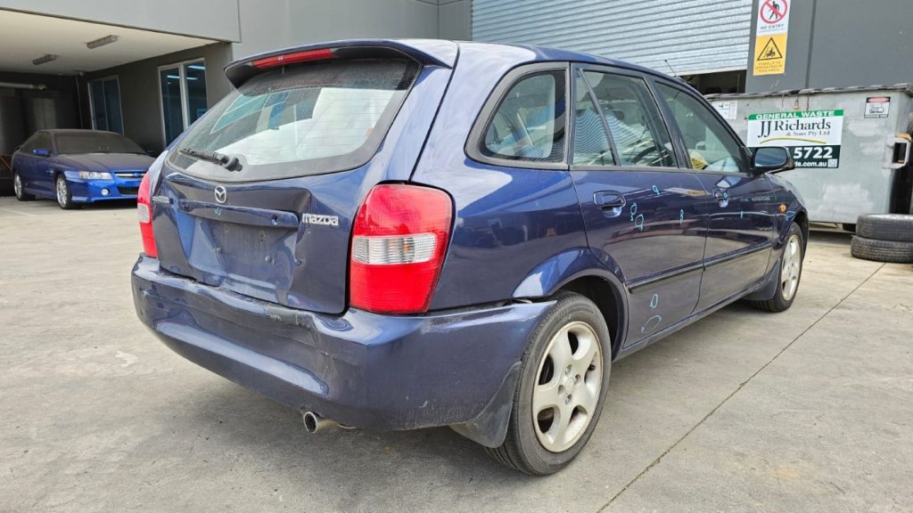Car Wreckers - Mazda 323 2000 Blue Auto Petrol
