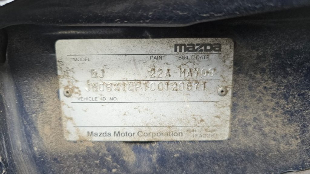 Car Wreckers - Mazda 323 2000 Blue Auto Petrol