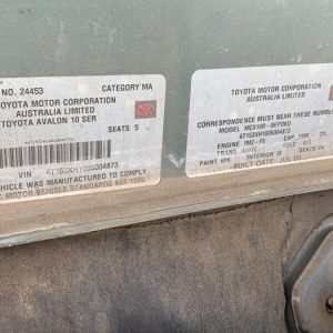 Car Wreckers - Toyota Avalon 2000 Silver Auto Petrol - Car Parts, Used Parts, Auto Parts