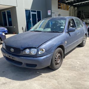 Car Wreckers - Toyota Corolla 2000 Blue Auto Petrol