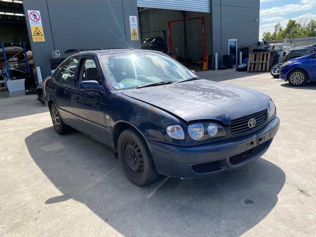 Car Wreckers - Toyota Corolla 2000 Blue Auto Petrol