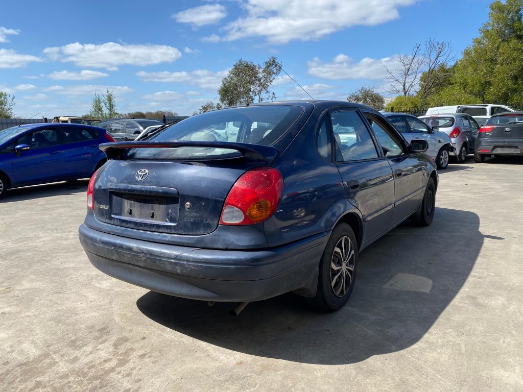Car Wreckers - Toyota Corolla 2000 Blue Auto Petrol