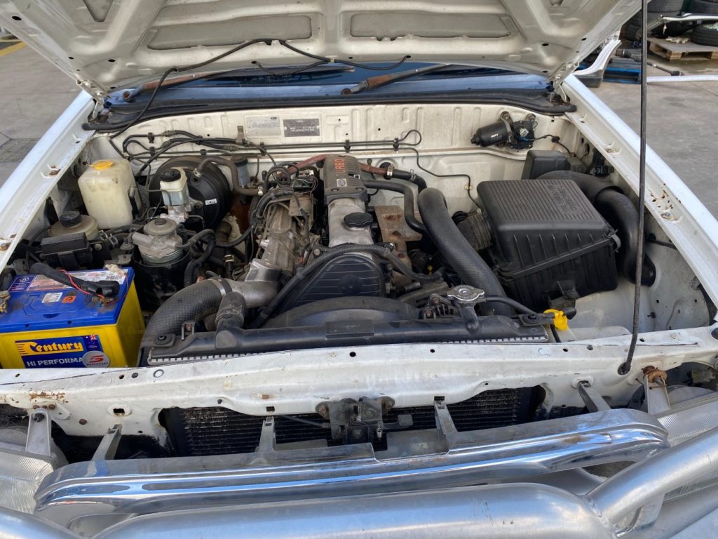 Car Wreckers - Ford Courier 2001 White Manual Diesel