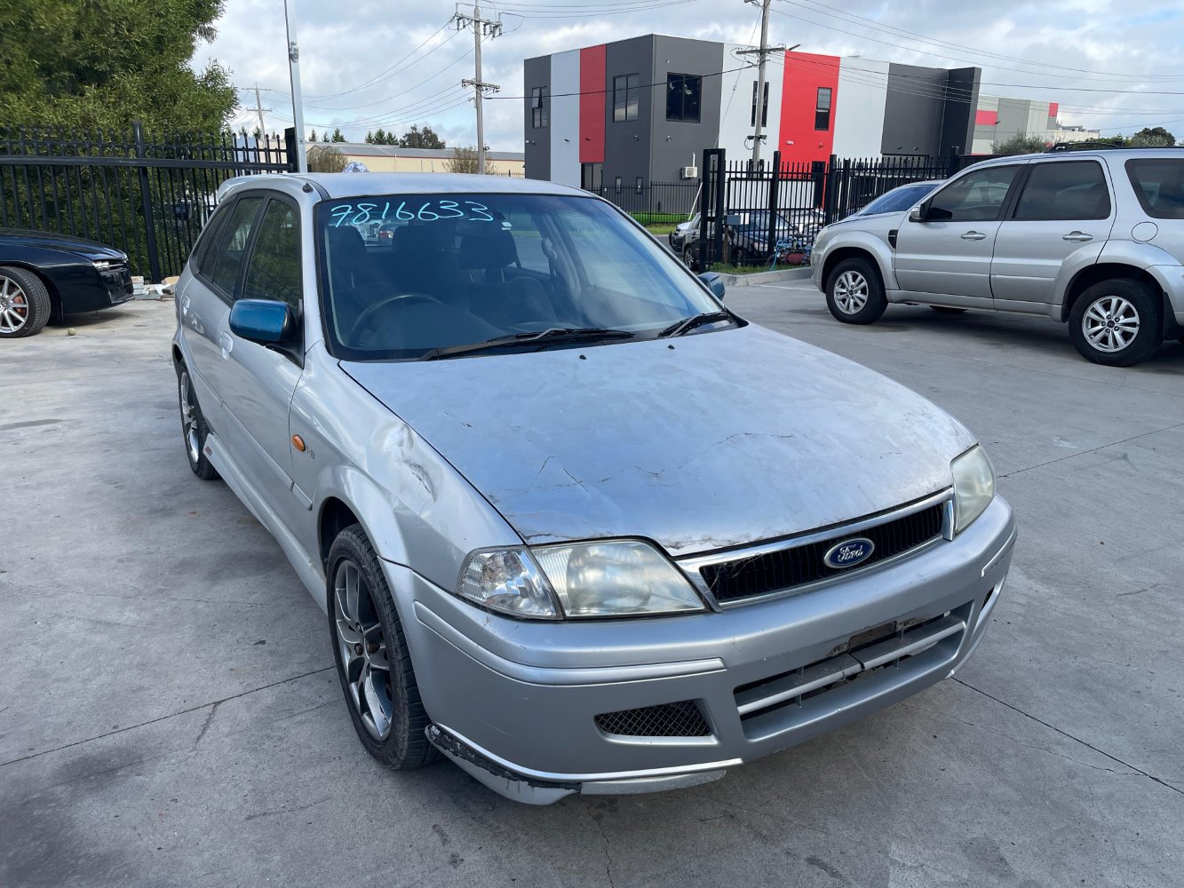 Car Wreckers - Ford Laser 2001 Silver Auto Petrol