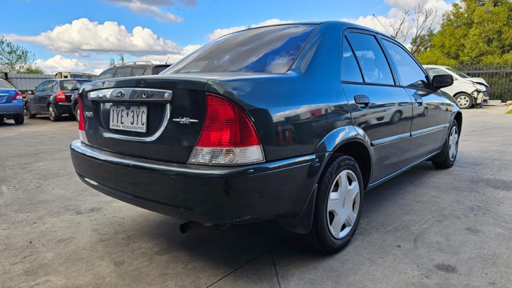 Car Wreckers - Ford Laser 2001 Green Auto Petrol