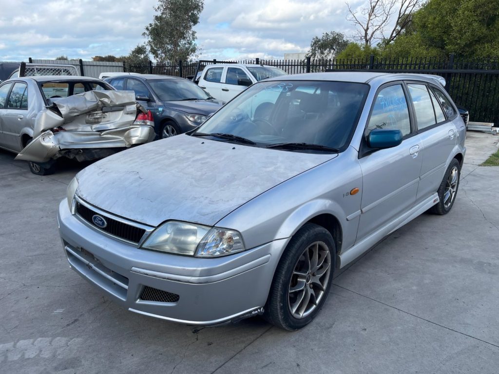 Car Wreckers - Ford Laser 2001 Silver Auto Petrol