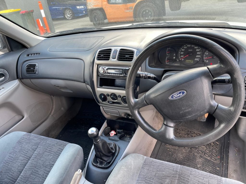 Car Wreckers - Ford Laser 2001 Silver Auto Petrol