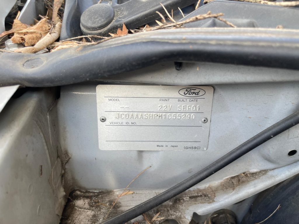 Car Wreckers - Ford Laser 2001 Silver Auto Petrol