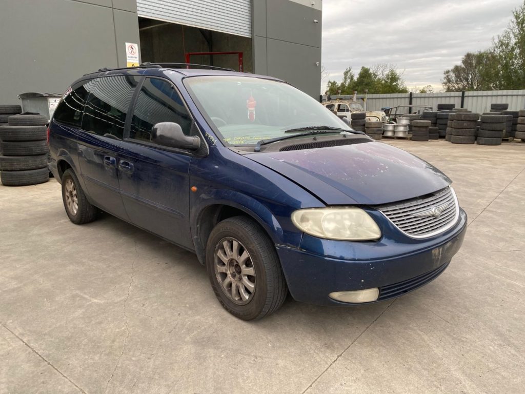 Car Wreckers - Chrysler Grand Voyager 2001 Navy Auto Petrol