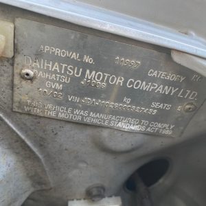 Car Wreckers - Daihatsu Terios 2002 Silver Auto Petrol
