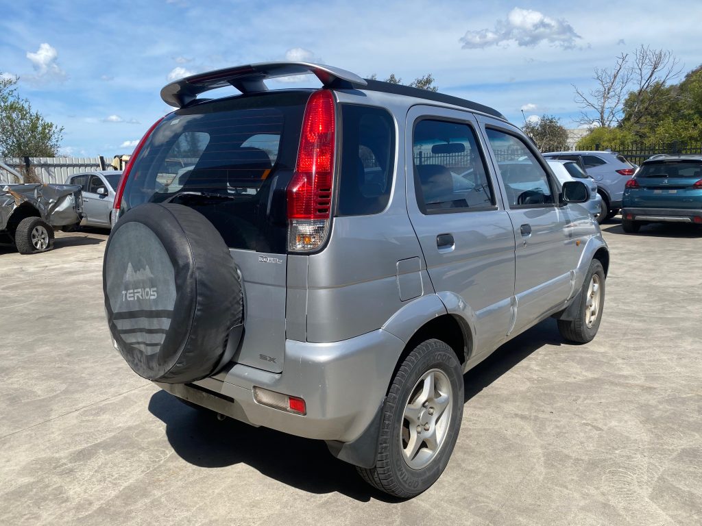 Car Wreckers - Daihatsu Terios 2002 Silver Auto Petrol
