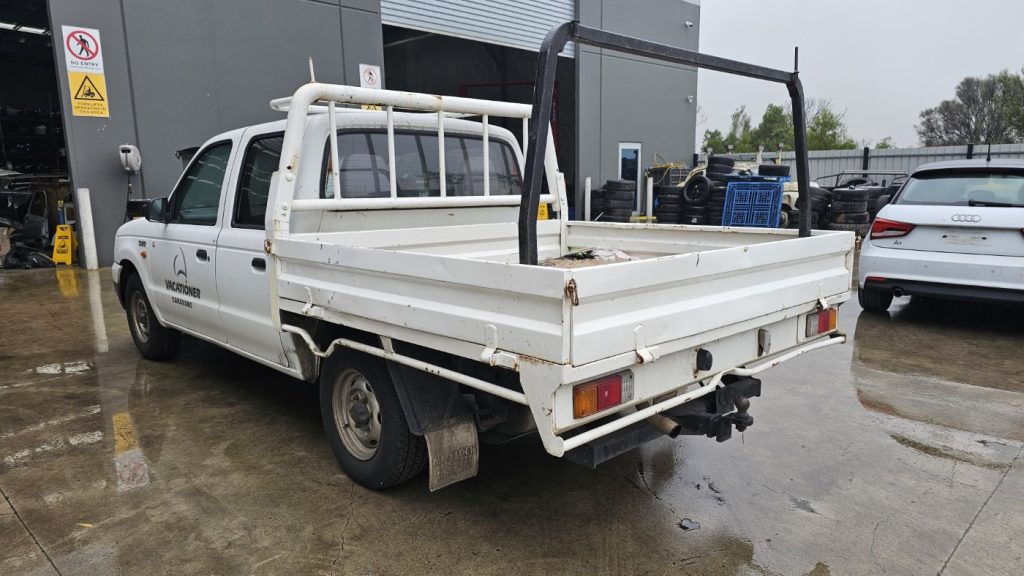 Car Wreckers - Ford Courier 2002 White Auto Petrol