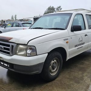 Car Wreckers - Ford Courier 2002 White Auto Petrol