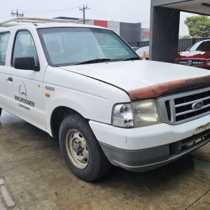 Car Wreckers - Ford Courier 2002 White Auto Petrol