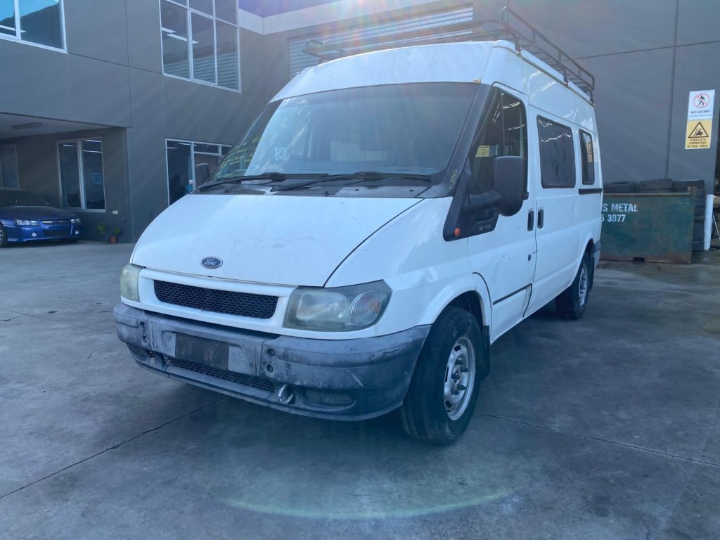 Ford Transit 2002 VH,VJ TD 2.4L DOFA DOHC 16v Turbo Diesel Direct Inj. 4cyl 92kW Van RWD