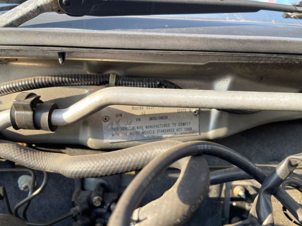 Car Wreckers - Mazda 323 2002 Silver Auto Petrol