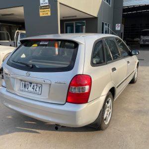 Car Wreckers - Mazda 323 2002 Silver Auto Petrol