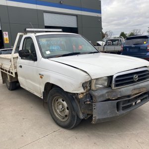 Car Wreckers - Mazda Bravo 2002 White Auto Petrol