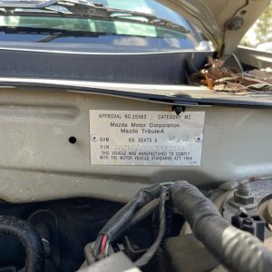 Car Wreckers - Mazda Tribute 2002