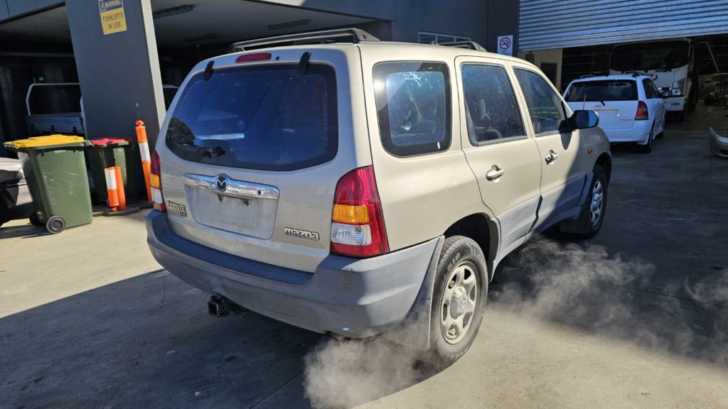 Car Wreckers - Mazda Tribute 2002 Gold Auto Petrol