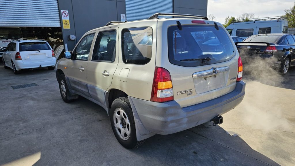 Car Wreckers - Mazda Tribute 2002 Gold Auto Petrol