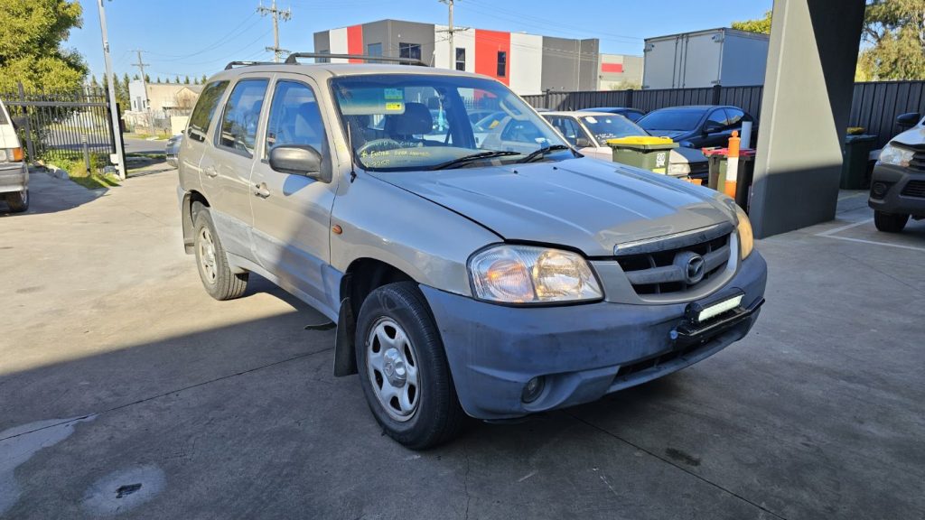 Car Wreckers - Mazda Tribute 2002 Gold Auto Petrol