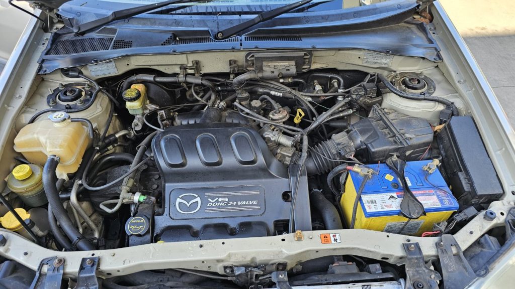 Car Wreckers - Mazda Tribute 2002 Gold Auto Petrol